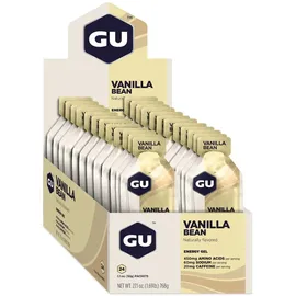 GU Energy Energy Gel Vanilla Bean 24 x 32 g