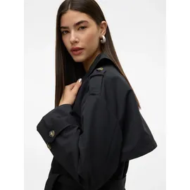 Vero Moda Chloe Long Trenchcoat Black S