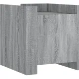 vidaXL Nachttisch Grau Sonoma 45x50x50 cm Holzwerkstoff