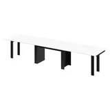 Design Esstisch Tisch HMA-111 XXL ausziehbar 170 bis 410 cm Esszimmer - Weiß