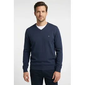 FYNCH-HATTON Pullover V-Ausschnitt Blau L