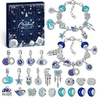 Adventkalender 2026 Mädchen Schmuck 24 Tage 16 cm Ketten