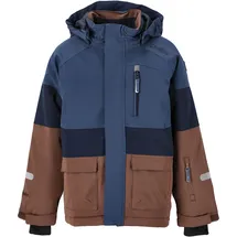 ZigZag Skijacke Taylora braun|blau 128