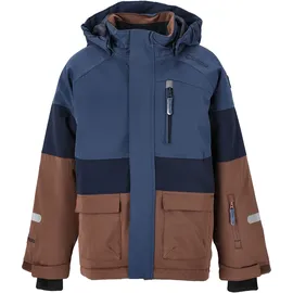 ZigZag Skijacke Taylora braun|blau 128
