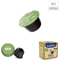 CAFFE BORBONE Kompatibel Mit NESCAFÈ DOLCE GUSTO 50 Kapseln Mische DEK Grün