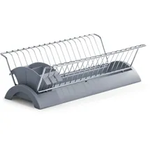 Zeller Geschirrabtropfständer 41,5 x 24 x 12 cm grau