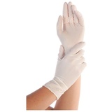 Franz Mensch Handschuhe weiß puderfrei Größe M