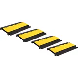 Pronomic Protector 5-90L V2 Kabelbrücke 5-Kammer mit Steckverbindung 4x Set