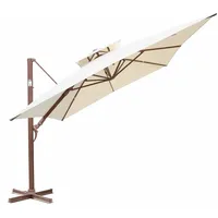 Gardissimo MARBELLA Alu Ampelschirm 300x400cm Pendelschirm UV50+ natur