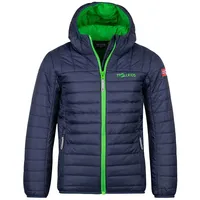 TROLLKIDS Eikefjord Jacke - Navy / Bright Green -