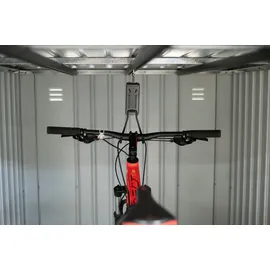 Westmann Fahrradgarage Velos 1 schwarz, BxHxT: 133 x 151 x 222 cm