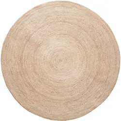 Hübsch Interior - Jute Teppich, Ø 150 cm / natur