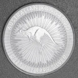 Silbermünze 1oz Känguru aktueller Jahrgang (Australien) 19%