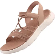 SKECHERS GO WALK FLEX SANDAL - Emma Beige Sandal Gr. 40