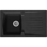 schwarz + Handbetätigung