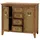 MCW Apothekerkommode 80 x 91 x 40 cm Vintage Rattanoptik / Natur