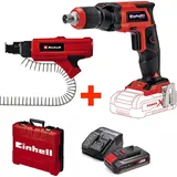 Einhell Professionel Trockenbauschrauber Set TP-DY 18 Li- BL Akku 2.5 Ah Koff...