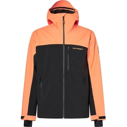 OAKLEY TC SKULL REDUCT SHELL Jacke 2024 blackout/soft orange - S