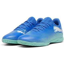 Puma Future 7 Play IT hyperlink blue/mint/puma white 44