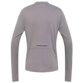 Jack Wolfskin Bike Commute Halbreißverschluss-sweatshirt - Dark Taupe - 2XL
