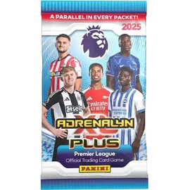 Panini Premier League Adrenalyn XLTM Plus 2025 offizielles Sammelkartenspiel – Starterpaket