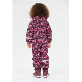 ZigZag Schneeoverall ZIGZAG "Tower", Kinder, Gr. 110, EURO-Größen, beere, fuchsia, 100% Polyester, lang, Overalls, mit wasser- und winddichter TPU-Membran