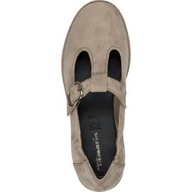 TAMARIS Riemchenballerinas für Damen, beige, 37 EU