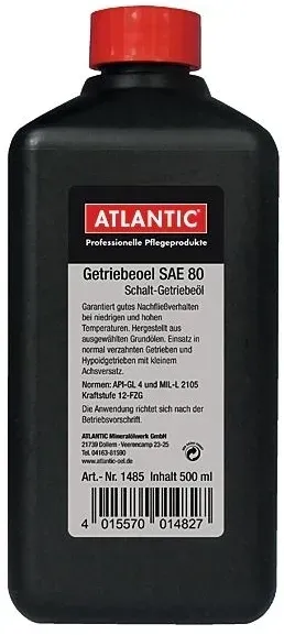 Atlantic Getriebeöl SAE 80