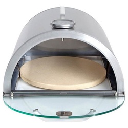 ALL’GRILL Pizzaofen-Grillaufsatz ALLGRILL Pizzaboxx rund – Pizzahaube für Seitenbrenner