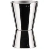 Alessi L 865 Cocktail Maßnahme, Edelstahl, Silber