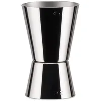 Alessi L 865 Cocktail Maßnahme, Edelstahl, Silber
