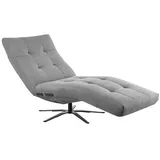 Kawola Relaxliege, Grau, Schwarz, Textil, Echtholz, 1-Sitzer, Füllung: Komfortschaum, 82x115x156 cm, Wohnzimmer, Sessel, Relaxliegen