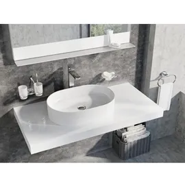 Ravak Ceramic Slim Aufsatzwaschbecken 55 x 37 cm (XJX01155001)