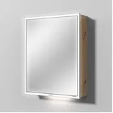 Sanipa Spiegelschrank „Milo“ 60 × 75 × 16,8 cm in Eiche Natural-Touch