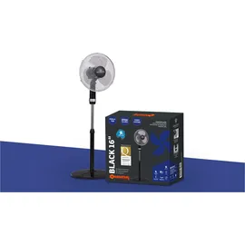 Sonnenkönig Black 16" Standventilator schwarz
