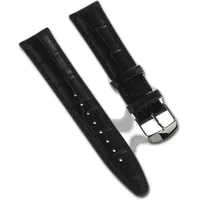 Festina Uhrenarmband Festina Herren Uhrenarmband 21mm, Herrenuhrenarmband aus Leder, Elegant-Style schwarz