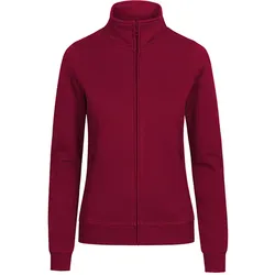 Promodoro Women's Sweatjacket - granat - L