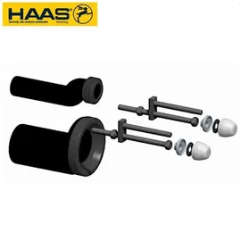 Haas + Sohn 3282 Wand-WC-Anschlussgarnitur