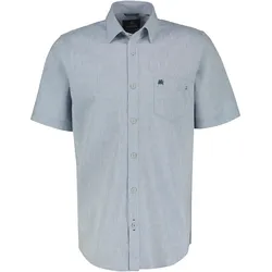 Kurzarmhemd, mit Leinen, Gr. XL - N-Gr, mid storm blue, , 43399164-XL N-Gr