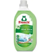 Frosch Waschmittel Aloe Vera, Bio-Qualität, flüssig, sensitiv, mikroplastikfrei, 1,44L, Waschladungen 24