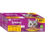 Whiskas 1+ Geflügel Auswahl in Gelee