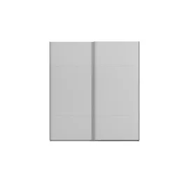 meinSchrank Schwebetürenschrank Regina 201 x 223 x 68 cm Grau