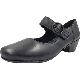 Rieker Damen Ballerinas 41756-00 schwarz Gr. 37