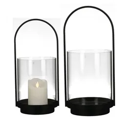 GILDE Metall Windlicht Lantern