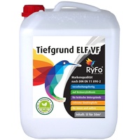RyFo Colors Tiefgrund ELF verarbeitungsfertig 5l (Größe wählbar) - Premium Reinacrylat Tiefengrund für innen und außen