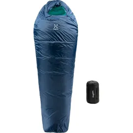 Haglöfs Haglofs Musca -1oc Schlafsack - Midnight Blue / Mint - Kurz