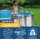 BESTWAY Sicherheits-Poolleiter grau 132 cm