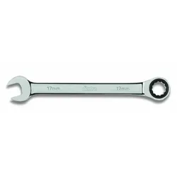 Cimco 112517, 17 mm, Chrom, Chrom-Vanadium-Stahl, Chrom, Glänzend, 15°