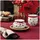 Villeroy & Boch Teelichthalter Toy's Delight Porzellan Rot/Weiß