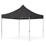 TOOLPORT Falt-Pavillon 3,00 x 3,00 m schwarz (578653)
